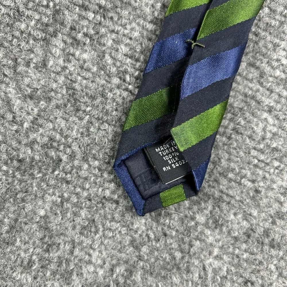 Banana‎ Republic Ties Lot 2 Mens One Size Multicolor 100% Silk Striped Neckties
